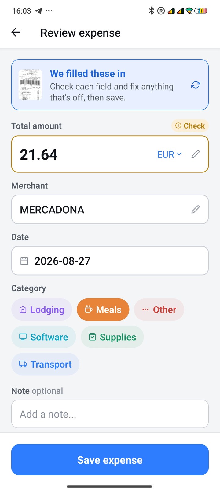 Fyntoo Scan screenshot